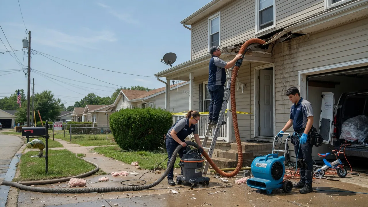 Water Damage Restoration in Walnut, IL near me
